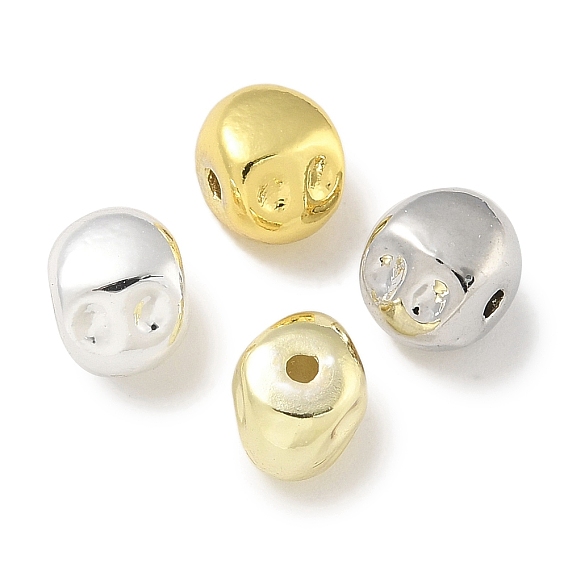 Латунные бусины, овальные