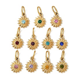 304 прелести нержавеющей стали, с кубического циркония, солнечные чары, с целью перехода в кольце