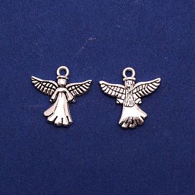 100Pcs Alloy Pendants, Angel