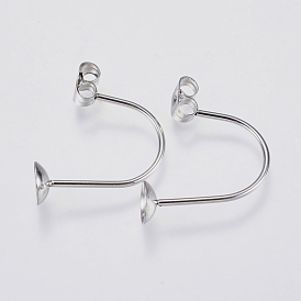 304 Stainless Steel Ear Nuts, Earring Backs