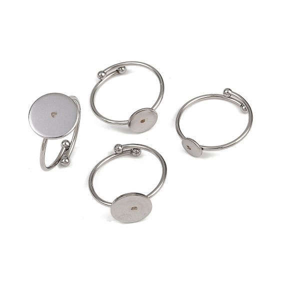 304 компоненты манжетного кольца из нержавеющей стали, простые настройки кольца пэда, плоско-круглые