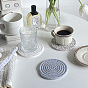 Hand-woven cotton rope anti-scalding heat-resistant table mat simple pot mat heat insulation pad cotton thread coaster
