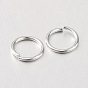 925 Sterling Silver Open Jump Rings, Round Rings