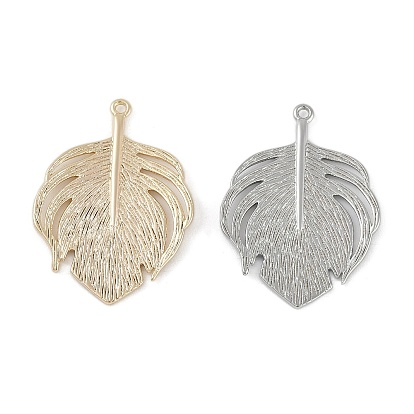 Латунные подвески, без кадмия, без никеля и без свинца, лист прелести