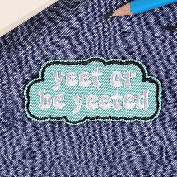 Компьютеризированные ткани для вышивания шить на заплатки, аксессуары для костюма