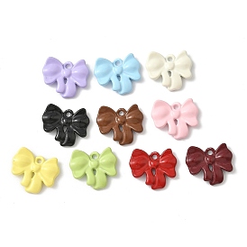 Акриловые подвески краскораспылительные, бантом прелести