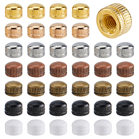 Железная колпачковая гайка, желудевый орех, рифленый декоративный, светильники фурнитура фурнитура