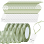 120étiquettes de siège réservées en papier (pièces), avec 10 rouleaux ruban polyester, rectangle