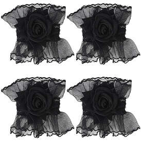 Корсаж из полиэстера, ткани цветок, для свадьбы, партийные украшения