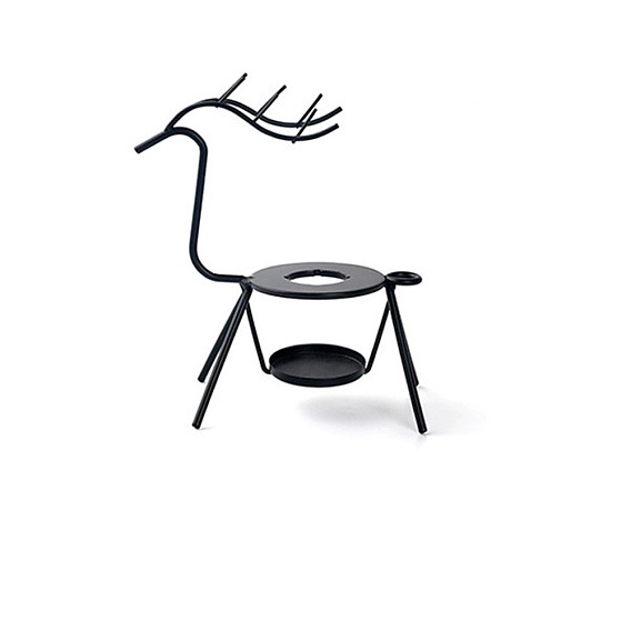 Iron Wax Furnace, with Wax, Deer