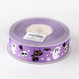 Grosgrain ленты для Хэллоуина, 1 дюйм (26 мм), около 100 ярдов / рулон (91.44 м / рулон)