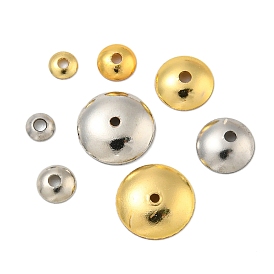 Brass Bead Cap, Long-Lasting Plated, Lead Free & Cadmium Free, Half Round