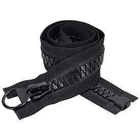 Тканевые молнии, с застежкой-молнией из смолы