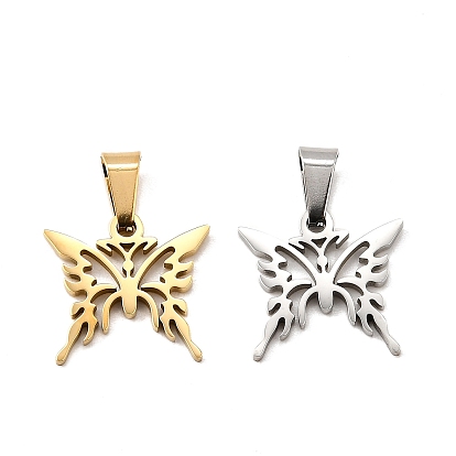 Бабочки 304 из нержавеющей стали подвески, ионное покрытие (ip)