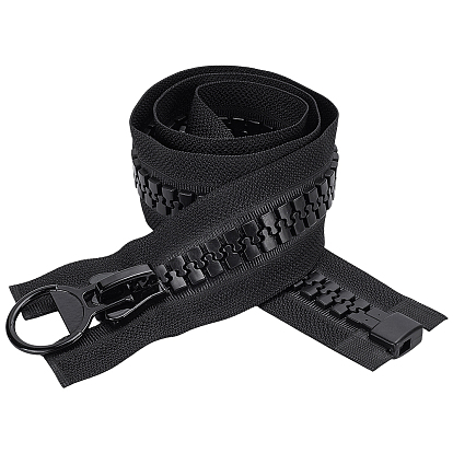 Тканевые молнии, с застежкой-молнией из смолы