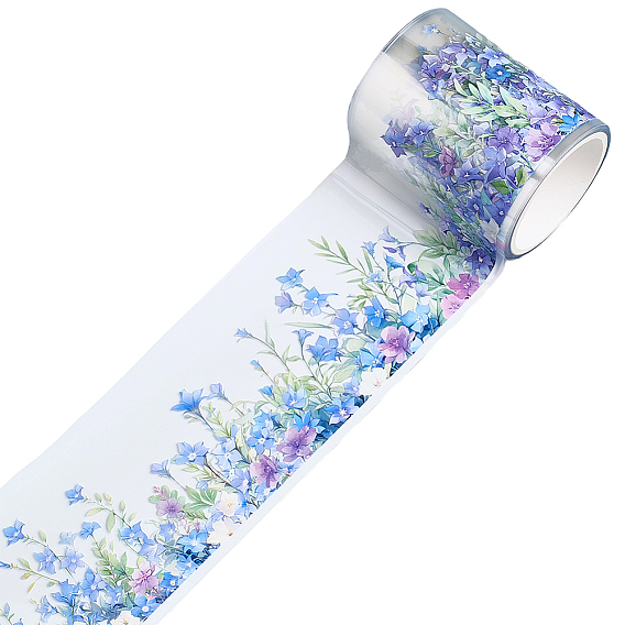 1 Рулон наклеек с цветочным узором, клейкая лента для животных, Украшение дневника для фотоальбома своими руками