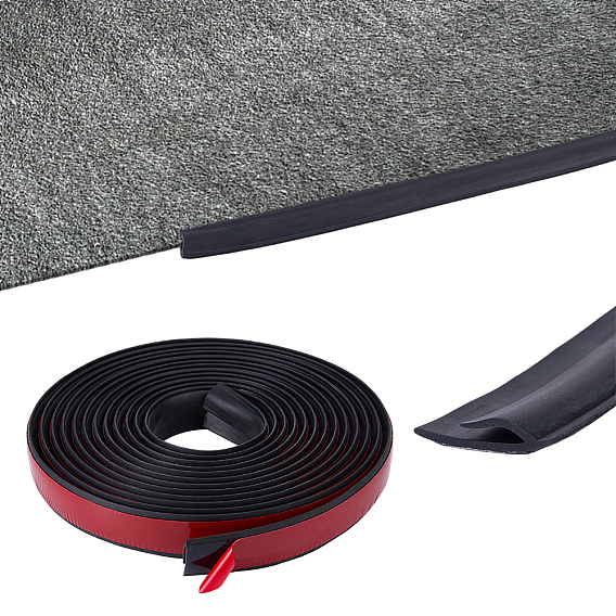 6m Tiras protectoras de bordes autoadhesivas de PVC, para armario armario mesa encimera madera tablero