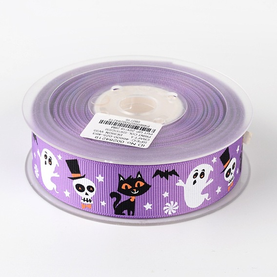 Grosgrain ленты для Хэллоуина, 1 дюйм (26 мм), около 100 ярдов / рулон (91.44 м / рулон)