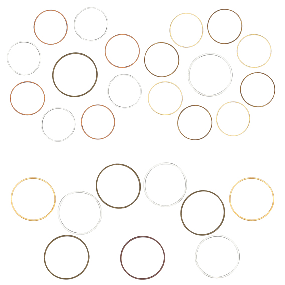 Brass Linking Rings