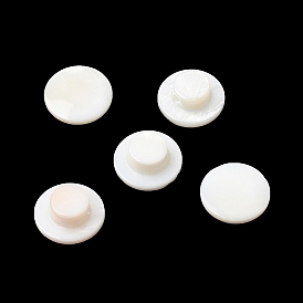 Естественных пресноводных стеклянные бусы, шляпа