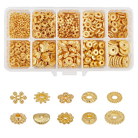 Tibetan Style Alloy Spacer Beads, Snowflake & Donut & Flower & Disc & Gear & Rondelle, admium Free & Lead Free