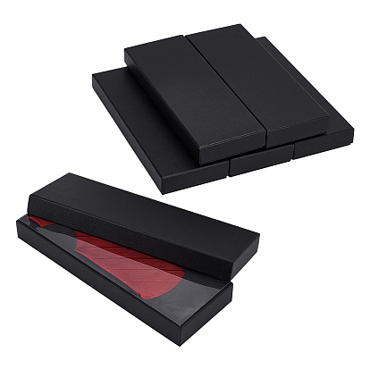 Коробки для хранения бумажно-картонных галстуков, прямоугольные