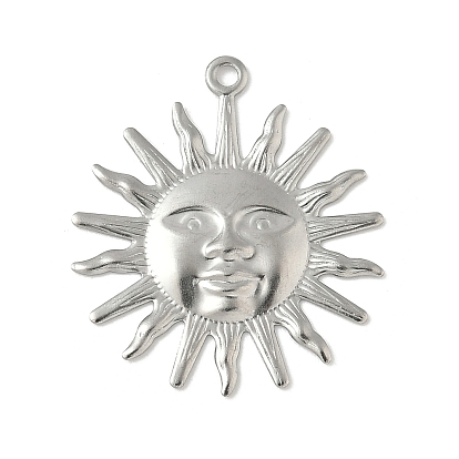 304 подвески из нержавеющей стали, очарование солнца, анти-тускнение