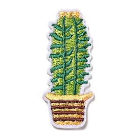 Cactus Appliques, Computerized Embroidery Cloth Iron on/Sew on Patches, Costume Accessories