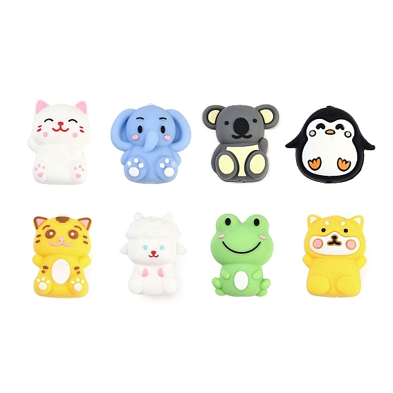 Силиконовые бусины, изготовление ожерелий и браслетов своими руками, мультфильм животное