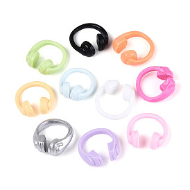 Декор из непрозрачной смолы для кукольного домика, наушник