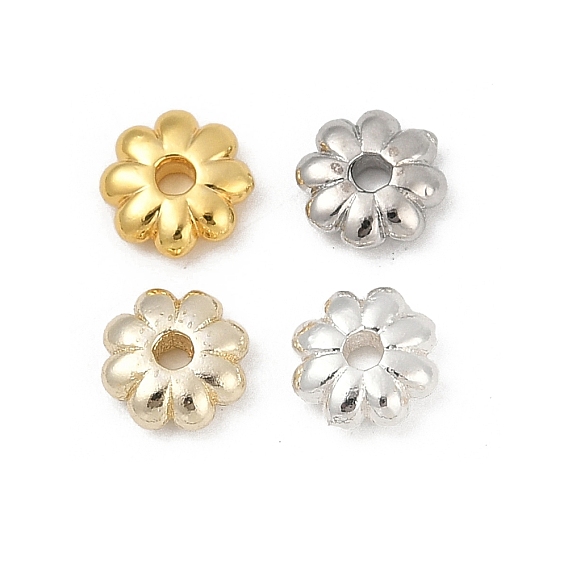 Латунные бусины, подсолнечник