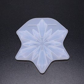 Moules en silicone bricolage flocon de neige, moules de résine, pour la fabrication de bijoux en résine uv & résine époxy