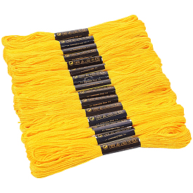 Hilos de crochet de algodon, hilos de bordar, hilo para tejer encaje a mano