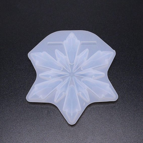 DIY Snowflake Silicone Molds, Resin Casting Molds, for UV Resin & Epoxy Resin Jewelry Making