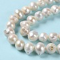 Natural Keshi Pearl Beads Strands, Potato, Cultured Freshwater Pearl, Baroque Pearls, Grade A