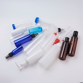 Полиэтиленовые (ПЭ) многоразовые бутылки, случайный цвет, разнообразные