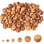 Round Wood Beads, with Vacuum Package