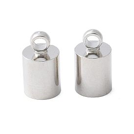 Советы латунные шнур, 10x5.5 мм, внутренний диаметр: 5.5 мм, отверстие : 2 мм