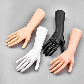 Plastic Mannequin Female Hand Display, Jewelry Bracelet Necklace Ring Glove Stand Holder