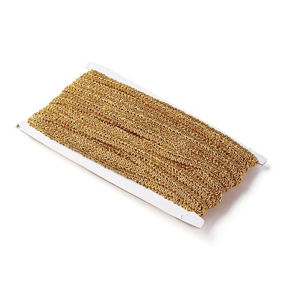 Metallic Centipede Braid Lace Trimming, Craft Ribbon for Bridal, Costume, Jewelry, Crafts and Sewing