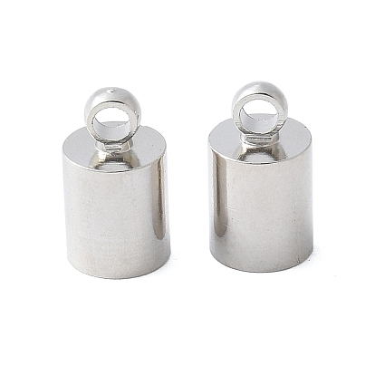 Советы латунные шнур, 10x5.5 мм, внутренний диаметр: 5.5 мм, отверстие : 2 мм