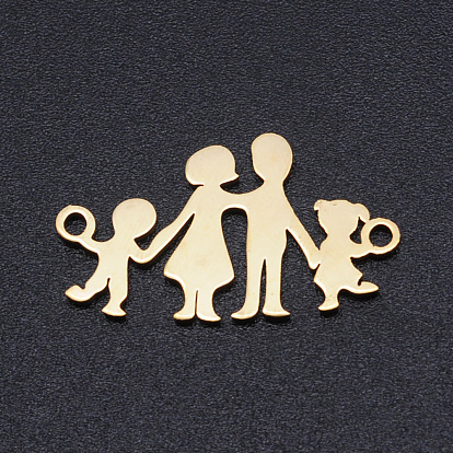 201 Stainless Steel Links Connectors, Human, Family