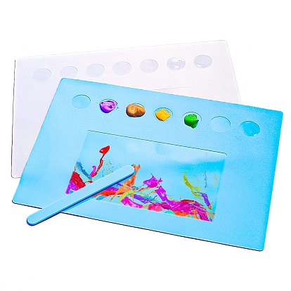 Большой силиконовый коврик, силиконовый лист для ювелирных изделий из эпоксидной смолы, прямоугольные