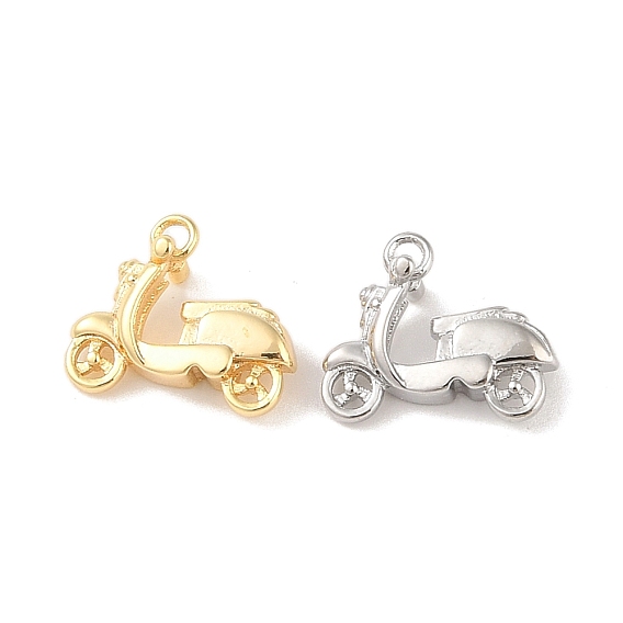 Латунные подвески, без кадмия, без никеля и без свинца, мотоцикл