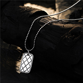 925 Silver Vintage Pendant Necklace for Women with Minimalist Design and Unique Style