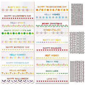 Углеродистая сталь разрезает трафареты, для diy scrapbooking, Фотоальбом, декоративная бумага для тиснения, разнообразные