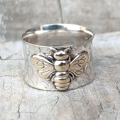 Кольца из сплава в богемном стиле, Пчелы