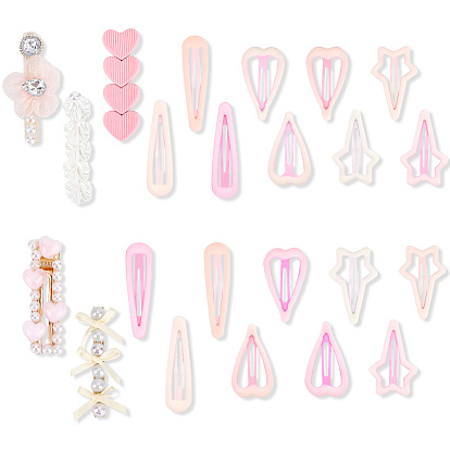 Заколки для волос из цинкового сплава, аксессуары для волос для женщин и девочек