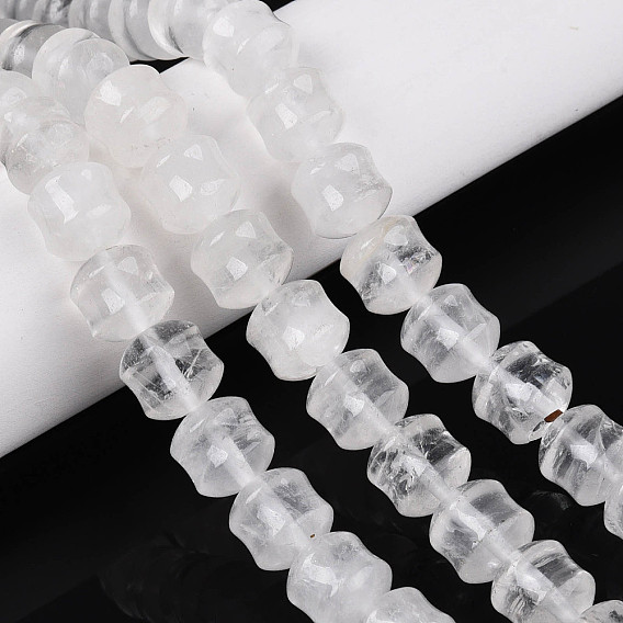 Природных кристаллов кварца бисер нитей, горного хрусталя, колонка