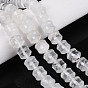 Природных кристаллов кварца бисер нитей, горного хрусталя, колонка